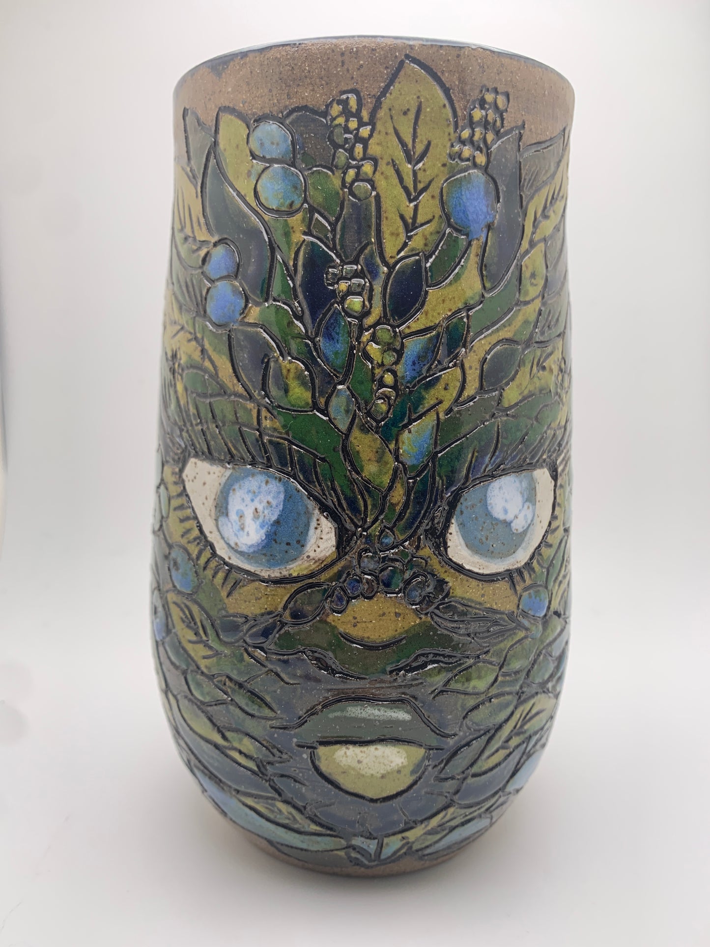 "Berry" - Forest Nymph Vase